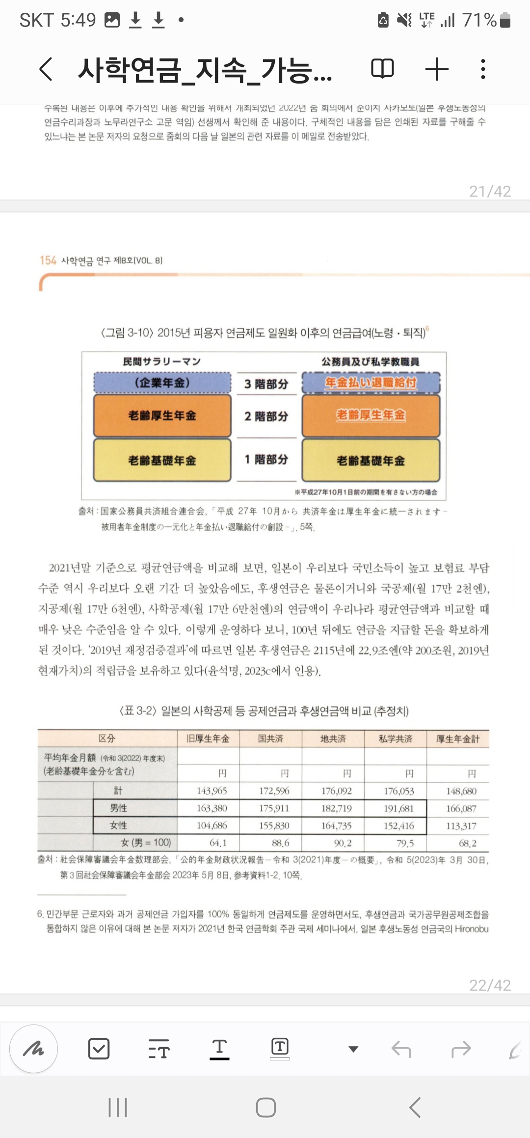 일본 공적연금 운영 실태 (3) -2023년 "사학연금연구" 논문